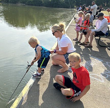 Cops and Bobbers Kicks of Warren County Park Summer Programs