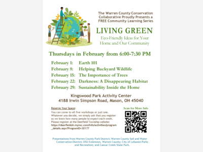 Living Green Workshops: Eco-Friendly Ideas for Your Home and Our Community
