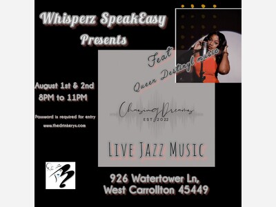 Live Music from Chasing Dreams at Whisperz Speakeasy