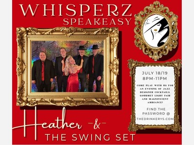 Live Music from Heather & The Swing Set at Whisperz Speakeasy