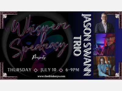 Live Music from Jason Swann Trio at Whisperz Speakeasy