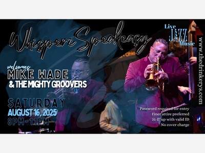 Live Music from Mike Wade & The Mighty Groovers at Whisperz Speakeasy