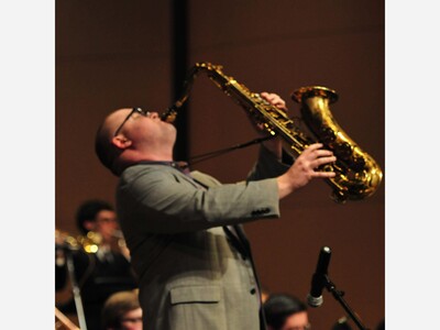 Saxophonist Gunnar Gidner live at Whisperz Speakeasy