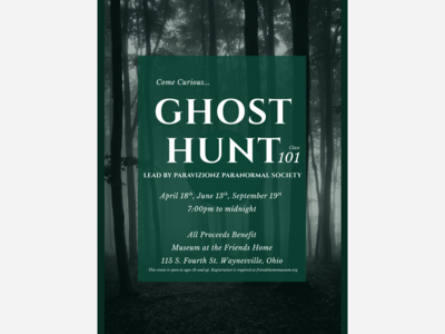 GHOST HUNT CLASS 101