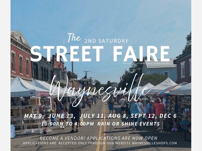 Downtown Waynesville Prepares to Welcome Back Street Faire Season