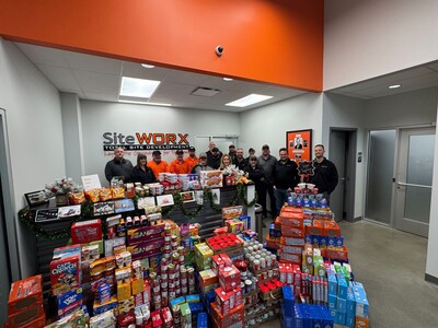 SiteWORX Launches 4th Annual Giving Tuesday Food & Personal Care Drive Benefiting Kings Local Food Pantry