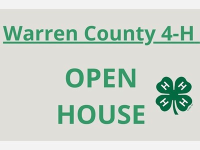 Open House For Families Interested In Learning More About Warren County 4-H Programs