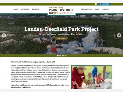Warren County Park District Unveils New Website