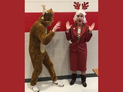 Carlisle Students, Teachers & Staff Partook In Reindeer Games