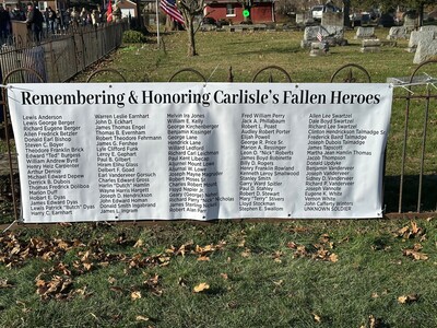 Carlisle Area Residents Remembered Their Fallen Heroes 