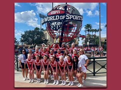 Carlisle High School Varsity Competition Squad Places 4th Nationally at Disney World