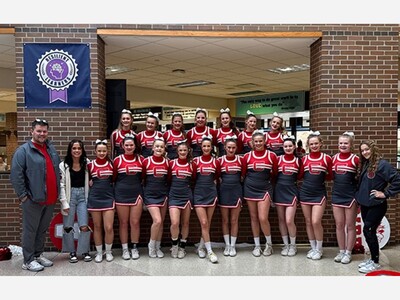 Carlisle Varsity Competition Cheer Squad Heading to Disney for the National High School Cheerleading Competition