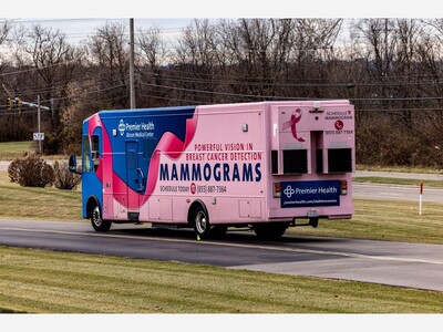 Mobile Mammography Coach Schedule for February