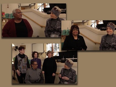 Shelly Abrams of Feelin' Good Visits With Organizers of Lebanon's MLK Day