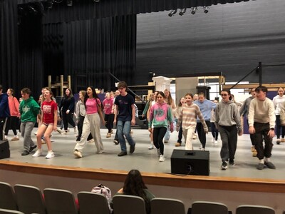 Carlisle Students Preparing For This Weekend Production of The Addams Family
