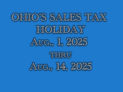 Ohio's Sales Tax Holiday Begins At Midnight on Aug. 1, 2025