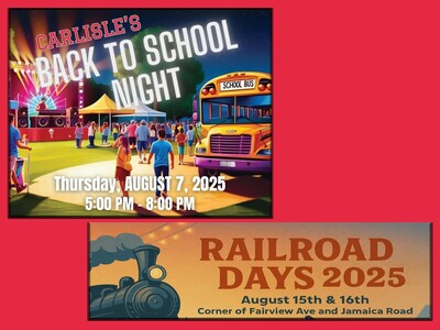 Carlisle Prepares For Its Annual Back To School Events