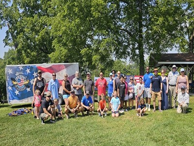 Together Warren County Park District and Heroes On The Water Hosted A Kayak Fishing Event