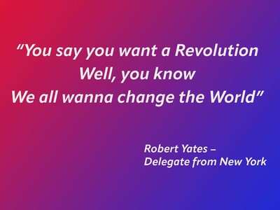 Brutus, Cato, Centinel and Federal Farmer: The Fab Four