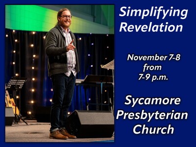 Shane J. Wood, PhD Presents “Simplifying Revelation” at Sycamore Presbyterian Church