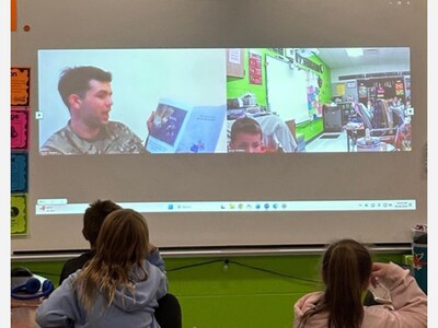 Mystery Reader Visits Carlisle 3rd Graders From The Other Side Of The World