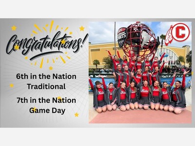 Congrats to Carlisle High School Cheerleaders