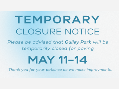 Happenings in Warren County Park District: Temporary Gulley Park Closure and Park District Hiring