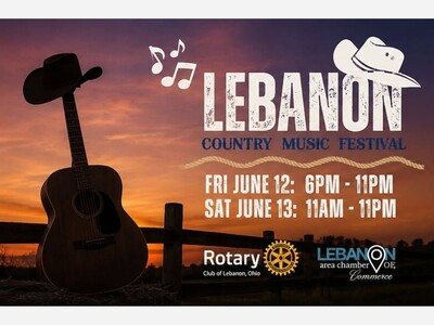 Lebanon Country Music Festival This Weekend June 12 & June 13