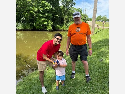 Catching A Fish Is just Part Of The Fun At Armco Park's Annual Cops & Bobbers