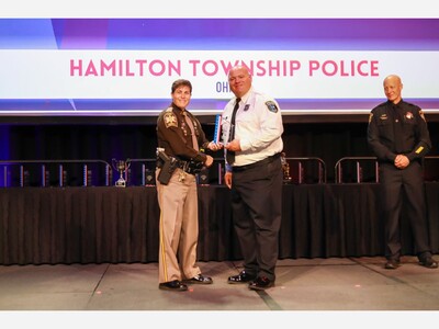 Hamilton Township Police Department Presented a 2026 Model SRO Agency Award 