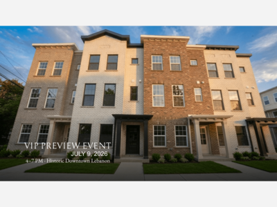 Twenty New Townhomes Designed to Fit Historic Downtown Lebanon Are Unveiled