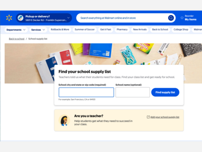 Walmart Helps Americans Navigate Back-to-School Season