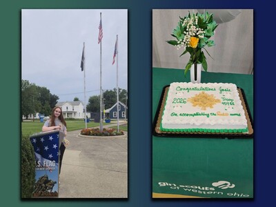 Josie Freudiger Receives Girl Scout Gold Award and Special Recognition