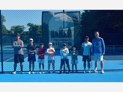 CINCINNATI OPEN AND GREAT AMERICAN INSURANCE GROUP REFURBISH COMMUNITY TENNIS COURTS AT WITHROW HIGH SCHOOL