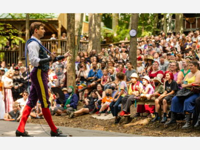 CRACK! Jacques the Whipper Brings His Whip-Cracking Spectacle to the Ohio Renaissance Festival