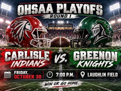 Carlisle Indians Head to Playoffs, Host First-Round Game Friday Night