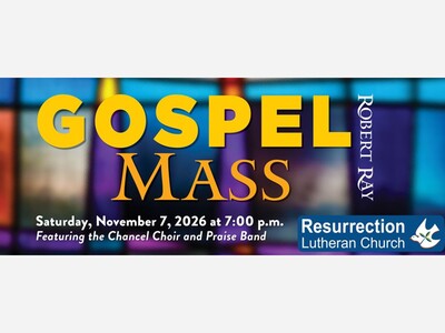 Resurrection Lutheran Church Celebrates 60th Anniversary with Free Gospel Music Concert