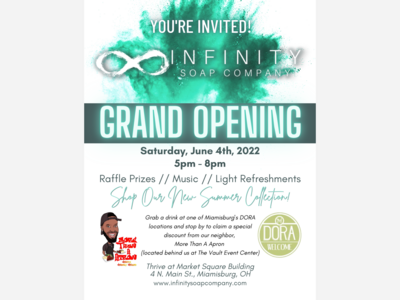 GRAND OPENING - Infinity Soap Company - NEW Handcrafted Bath and Body Shop in Miamisburg