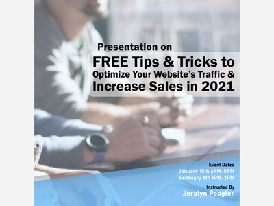 FREE Tips and Tricks to Optimize your Website's Traffic and Increase Sales