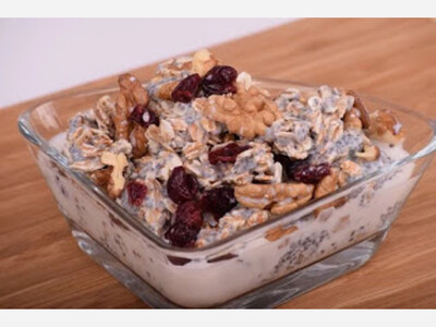 National Breakfast Month: Cranberry orange granola recipe 