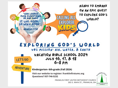  Exploring God's World  Vacation Bible School