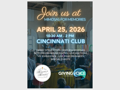 Giving Voice Foundation's 'Mimosas for Memories' Fundraiser