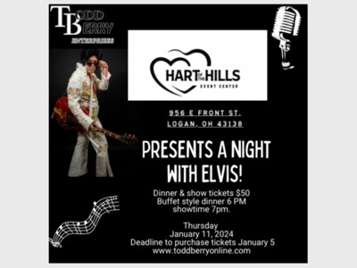 Dinner With Elvis in Hocking Hills