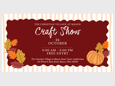 Christian Village at Mason Fall Craft Show
