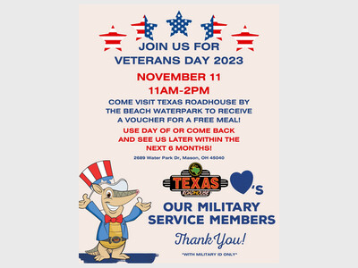 Veterans Day at Texas Roadhouse