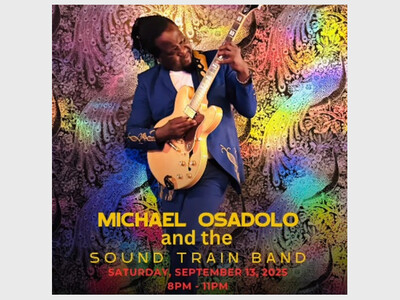 Live Music from Michael Osadolo & the Sound Train at Whisperz Speakeasy
