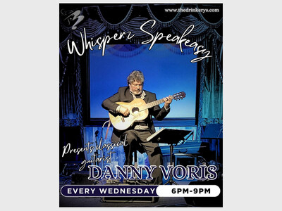 Classical Guitarist Danny Voris live at Whisperz Speakeasy