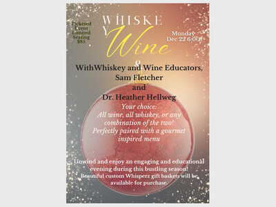Whiskey & Wine: 5 Course Gourmet Pairing at Whisperz Speakeasy