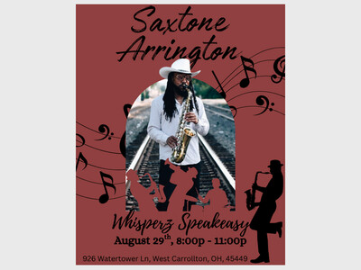 FREE Live Music from Saxtone Arrington