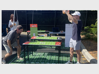 DiceHole Game Demonstrations and Sales at  The City Mercantile Spring Market, Warren County Fairgrounds